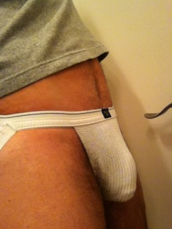 speakingbriefly:  Jock Wednesday  I would pay money to press my nose up against that pouch.