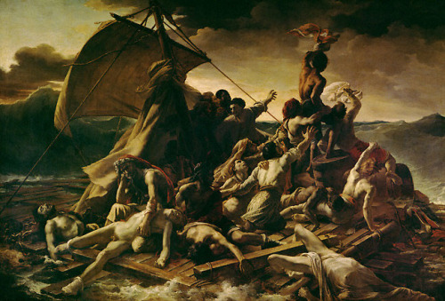 peril:The Raft of the Medusa (1819) | artwork by Théodore Géricault