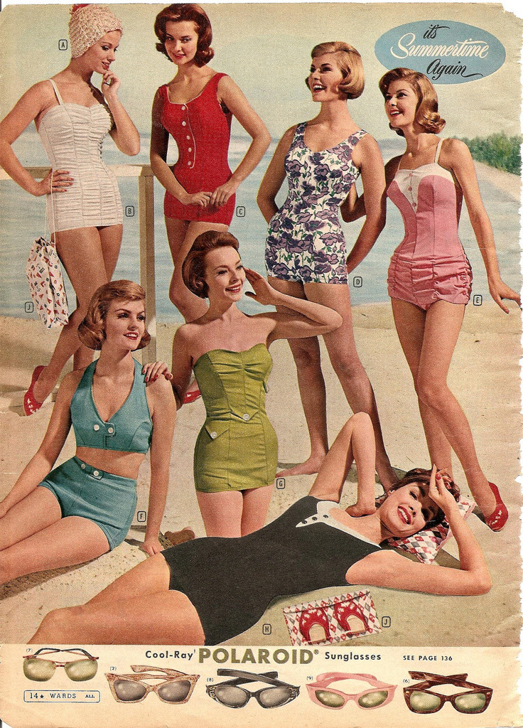 questionableadvice:  ~ Montgomery Ward catalog, summer 1961 via Flickr(click to