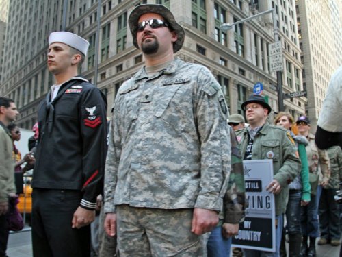 kileyrae: Veterans March For Occupy Wall Street — And It’s Like Nothing You’ve Eve
