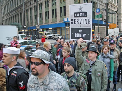 kileyrae: Veterans March For Occupy Wall Street — And It’s Like Nothing You’ve Eve