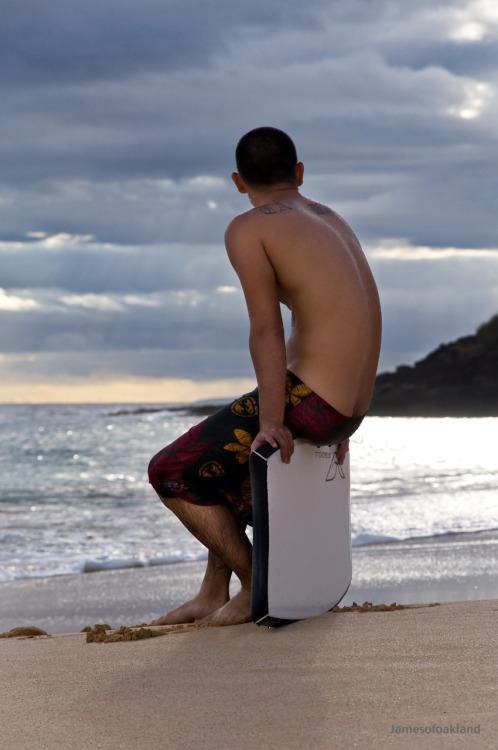 Beach bum…