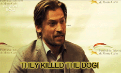 anascreen:  Nikolaj Coster-Waldau sums up Game of Thrones in four reactions. 