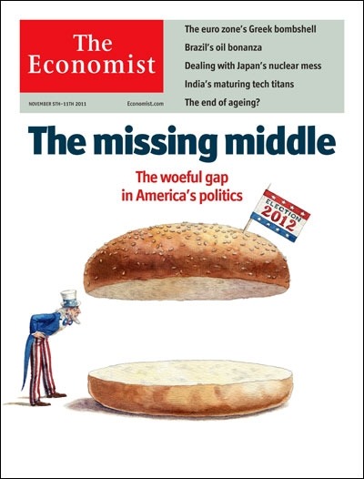 theeconomist:
“ Tomorrow’s cover today: our cover in North America. The coming presidential election badly needs a shot of centrist pragmatism.
”
The sad reality:
“ “Ronald Reagan, a divorcee who did little for the pro-life lobby and raised taxes...