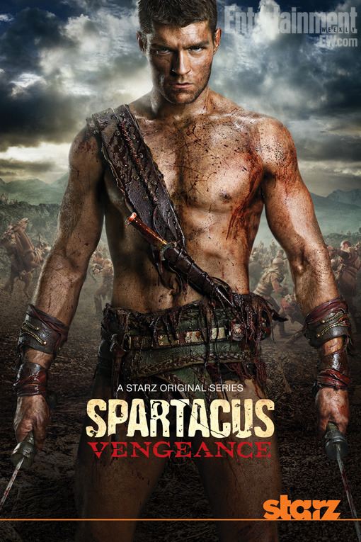 Spartacus fans, EW.com has a triple exclusive treat for you. We have…
1. The premiere date of Spartacus: Vengeance.
2. The rather intimidating new poster for the show’s second season starring Aussie actor Liam McIntyre.
3. A video of fresh footage,...