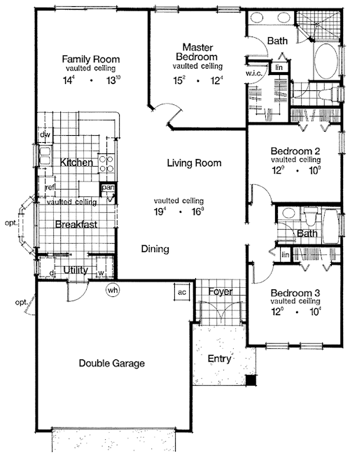 Bedrooms: 3Bathrooms: 2Stories: 1