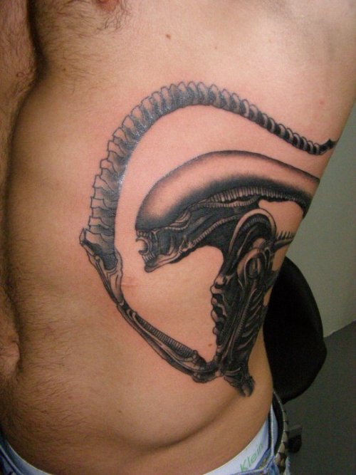 Alien (Movie) tattoo by Anahi Bazan Jara at Hunch Art, Arg. : r/tattoos