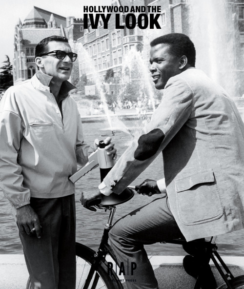 hollywoodandtheivylook:The two Sidney’s.Sidney Pollack directs Sidney Poitier on the set of  The Sle