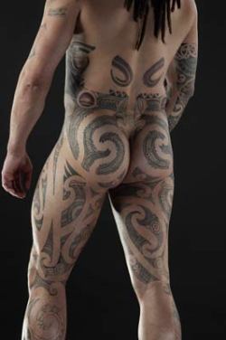 NZ Maori ass art