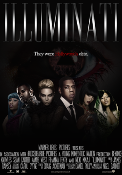g-protostar:  ifuckedbarbie:  So, I was bored and I came up with this whole concept of a movie revolving around the “illuminati”. Beyonce: Sasha Fierce Jay-Z: Hova Kanye West: Kris North Rihanna: Tiana Patrick Nicki (is actually a twin in the story.):