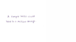 Your name no longer makes me smile