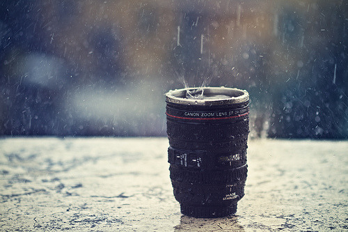 that better be one of those lens cups…