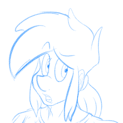 healthier? lune with ponytail i dunno