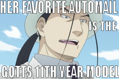 adventuresofcomicbookgirl:  Okay so I know old meme is old…but the things I saw about Winry today inspired me to do this. Once I came up with the bit with Ed, I COULDN’T LET GO. So here this is. I’ll put it into one image as well and post that.