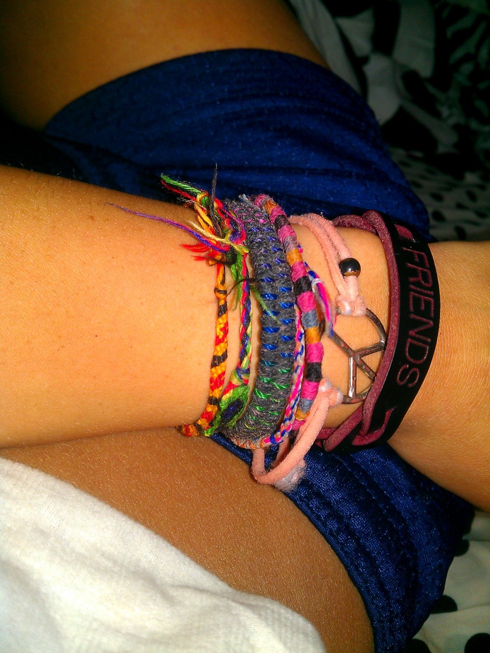 &amp; maybe one day some one will catch onto why I wear so many bracelets on