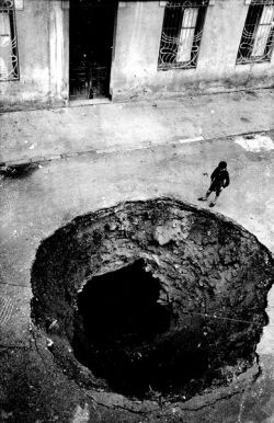  Bomb in Eibar during Spanish Civil War.