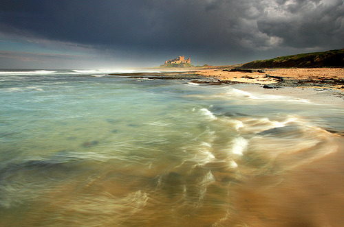 Northumberland Light, Bamburgh, England©  midlander1231