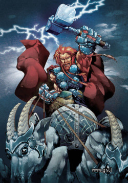 osidius-el-enfatico:  jaideputa:  mitologiayleyendas:  Thor Thor By Gabriel Rodriguez GabrielRodriguez  quien se acuerda? jaja  esta puta carta