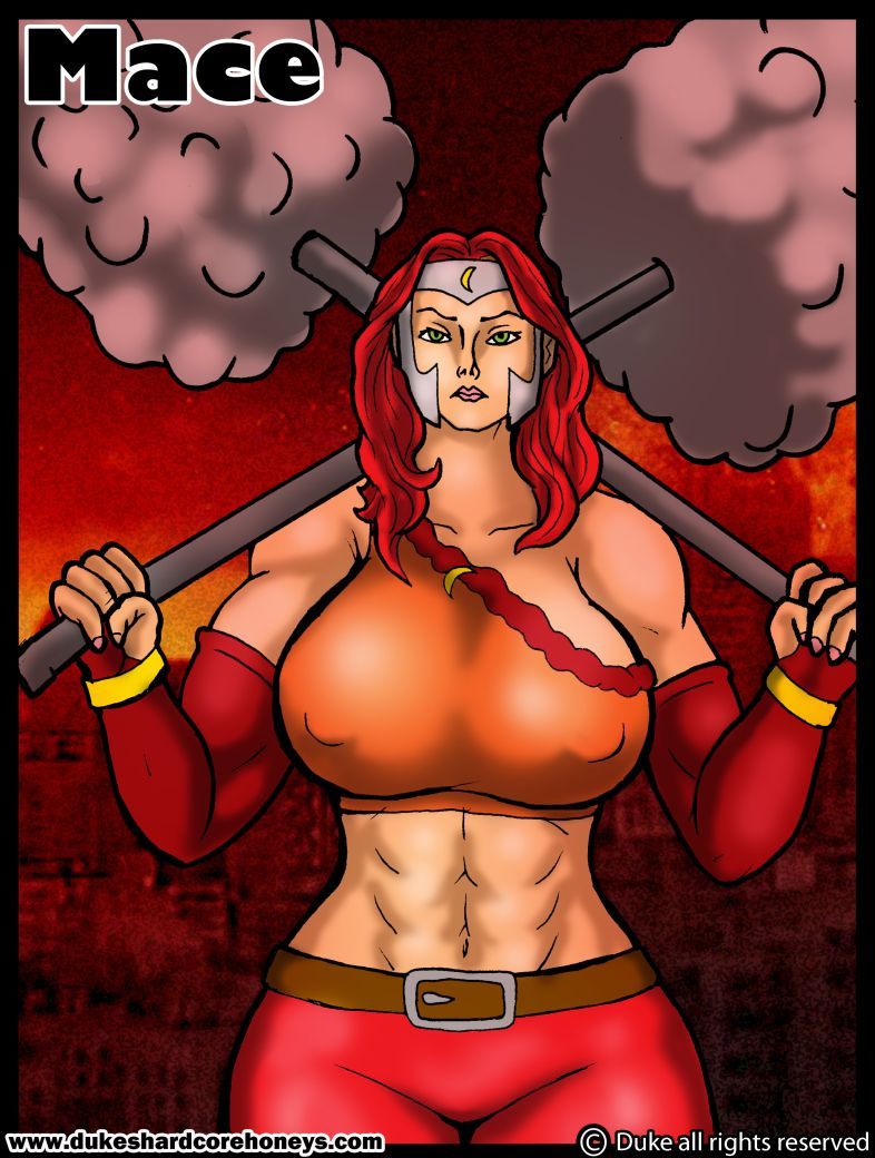 This character is an homage/parody to a sexy comic character that will need to get