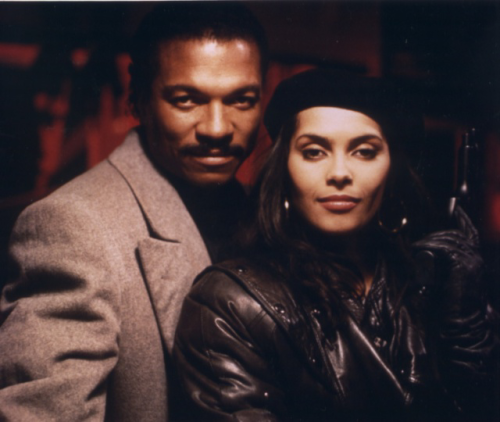 Vanity aka Denise Matthews with Billy Dee Williams in The Last Dragon 1985