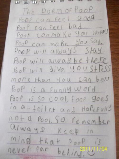 tannanana:  carcinomas:  orlyman:  beeseverywhere:  the-haunted:  My nine year old sister wrote this for school.  OH MY GOD  THIS KID’S GOING PLACES I CAN FEEL IT  wow  The most beautiful poem  oh my god
