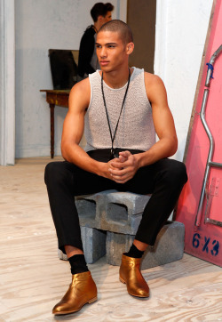 malcumsex:  rubyshimmer:  Nate Gill for 3.1 Phillip Lim SS10  HEY BOOO  