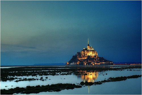 allthingseurope:  Le Mont-Saint-Michel, France (by **EDV**) 