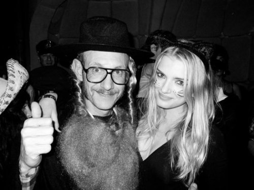 Terry Richardson and Lily Donaldson- Halloween 2011