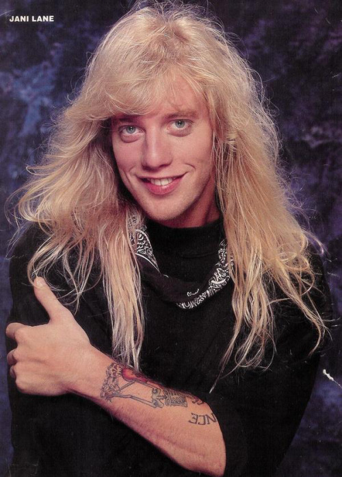 Jani Lane vocalist for WarrantIn January 1988 Warrant signed a contract with Columbia Records, and i
