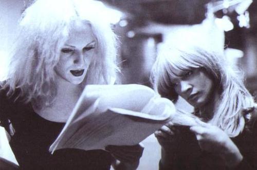 robertxdarling:Candy Darling at the rehearsal for Vain Victory in 1971. Photo by Bob Gruen.