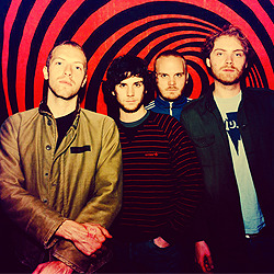 xylotoo:  COLDPLAY: Jonny Buckland, Chris Martin, Guy Berryman and Will Champion.