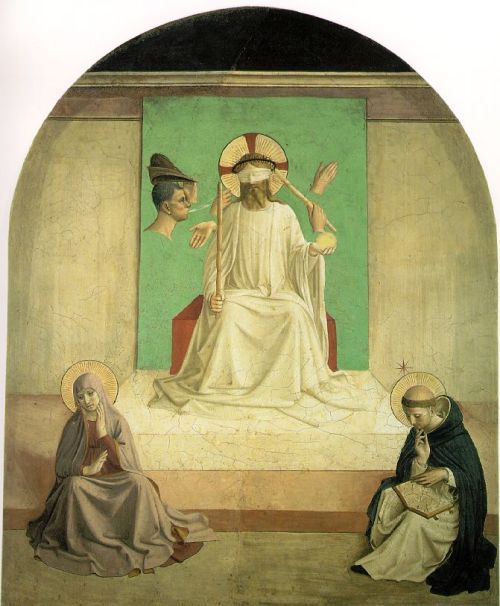 speciesbarocus: Fra Angelico - The Mocking of Christ (c. 1437). 