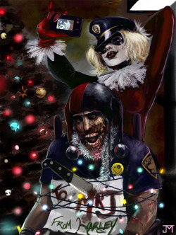 sleekjoker:  Christmas with Harleyquinn 