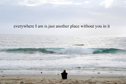 or missing you there.