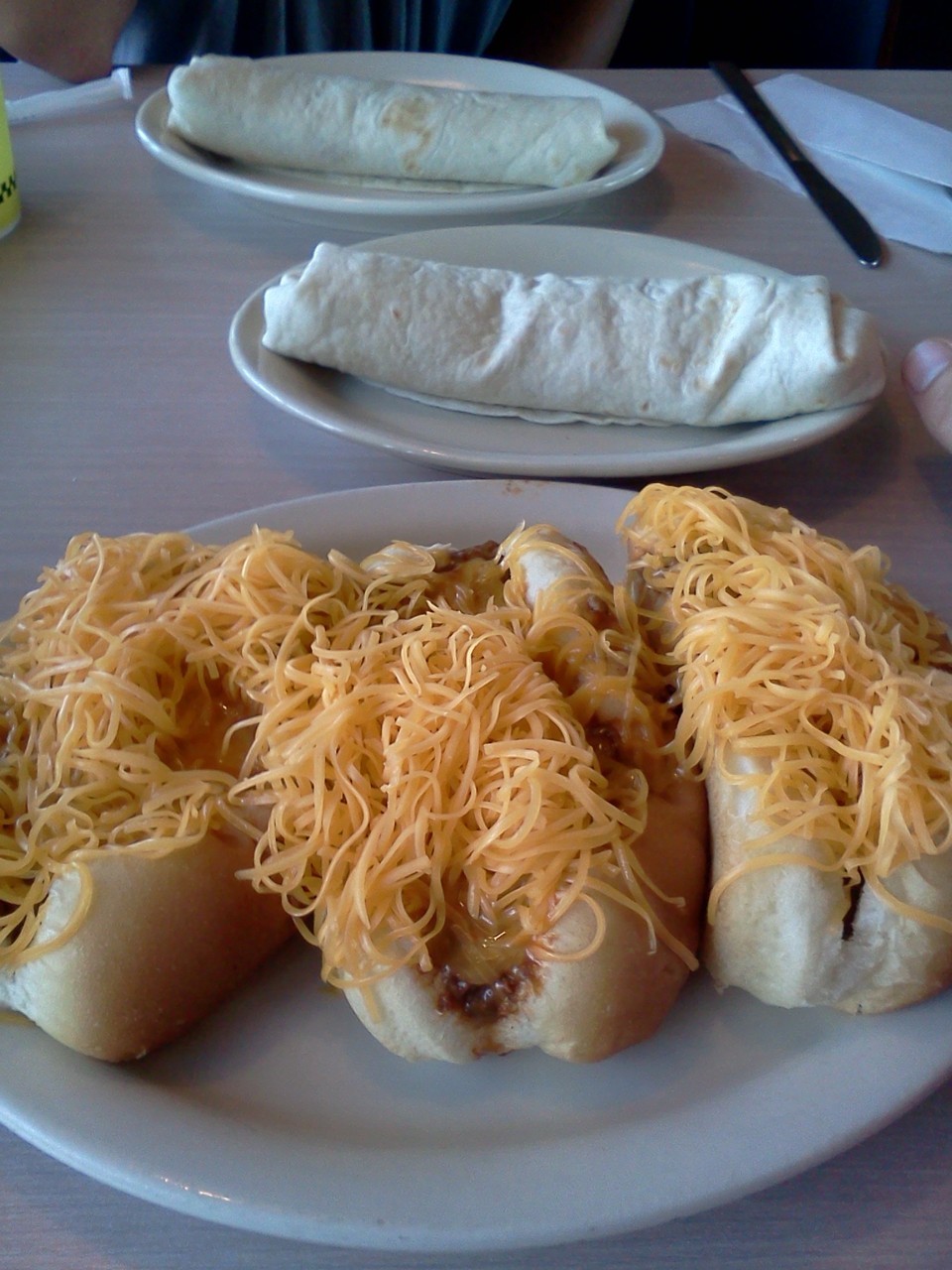 Skyline Cheese Coneys and Chilitos