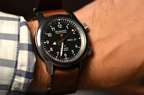 The Bremont MBII on Custom Leather NATO Strap on Flickr.