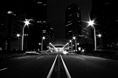 black-and-white:  Highway star (by Noisy Paradise) 