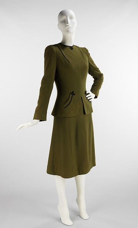 Old Rags - Suit by Vera Maxwell, 1945 US, the Met Museum On...