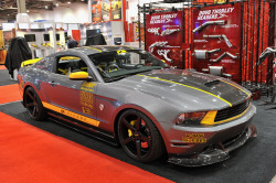 fuckyeahmustang:  SEMA 2011: “Last Ride” Mustang tribute to Joe Gosinski  