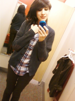 Ashietaylor:  Oh Whad Up Dressing Room Pictures Bought This Snazzy Cardigan I Dig