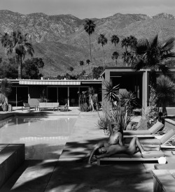 Brooke Lynne &amp; James (of the Jungle) - Joel Brown Large format film. Palm Springs.