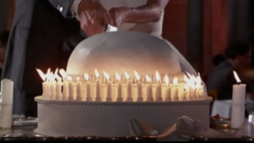 archiveofaffinities:Boullée Birthday Cake, From: The Belly of an Architect by Peter Greenaway, 1987 