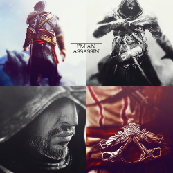 mccoysm: My name is Ezio Auditore da Firenze and like my father before me, I’m an assassin.