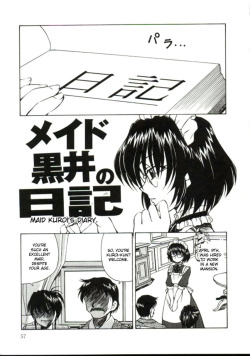 Maid Kuroi&Amp;Rsquo;S Diary Chapter 4 By Spark Utamaro An Original Yuri H-Manga