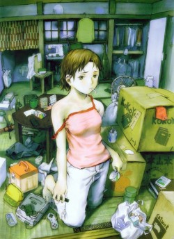 storybookcoma:  Credit: Yoshitoshi ABe (Serial Experiments Lain, Texhnolyze, Haibane-Renmei, NiEA-7) 