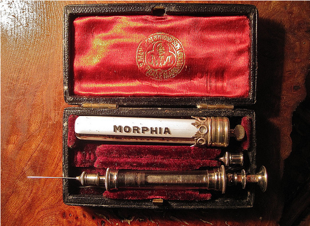  Victorian morphine set 