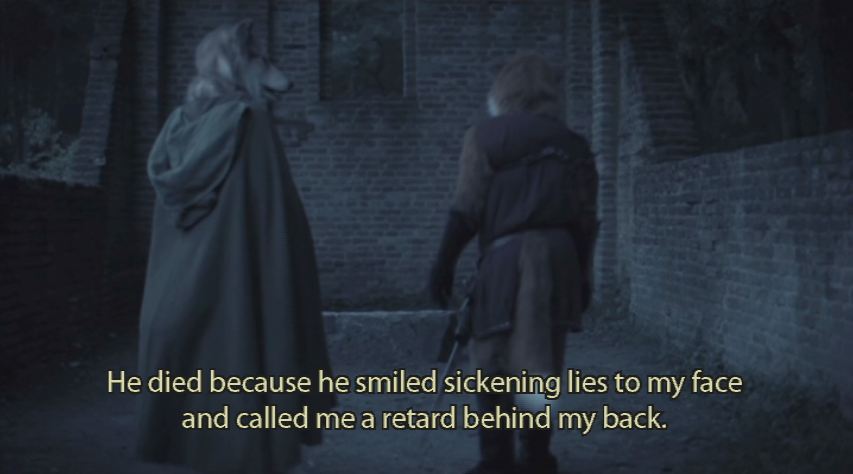 akumyo:  hankpeters:  haven’t stopped laughing for a full minute  A scene from