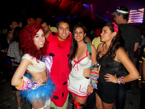 Escape from Wonderland with Chris, Kassie, and Brianna. :)I was a sailor scout. 