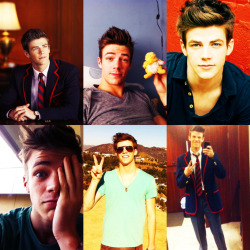  ↳ Grant Gustin. 