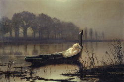 John Atkinson Grimshaw - The Lady of Shalott 1875